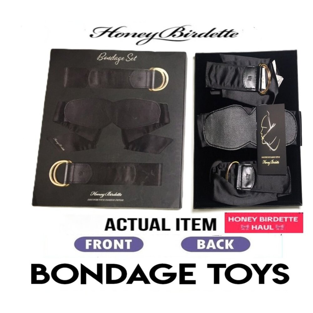 🛑 HONEY BIRDETTE Intimates ➕ BONDAGE SET Rose Gold 🆒 SLEEPWEAR Kit 💸 BUY NOW❗